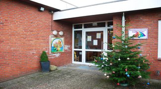 Eingangstür von außen