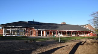 Außenansicht der Kita Kinderarche